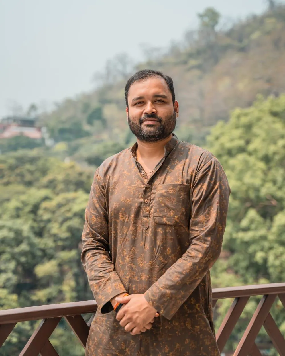 Yogi Kaushal - Yogic Anatomy & Physiology at Aadi Yoga School Rishikesh